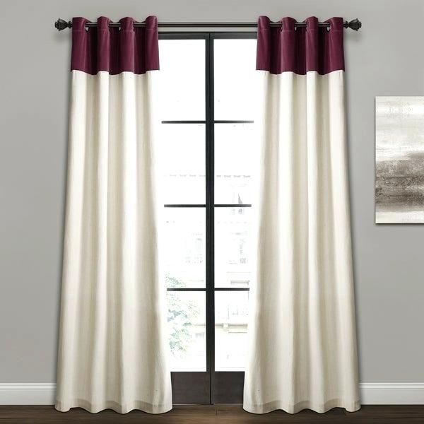 Lush Decor Curtains Window Belle Chevron Blackout Shower Regarding Ruffle Diamond Curtain Panel Pairs (View 16 of 25)
