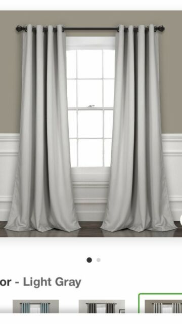 Lush Decor Insulated Grommet Blackout Window Curtain Panel Pair, 84” In Insulated Grommet Blackout Curtain Panel Pairs (View 1 of 25)