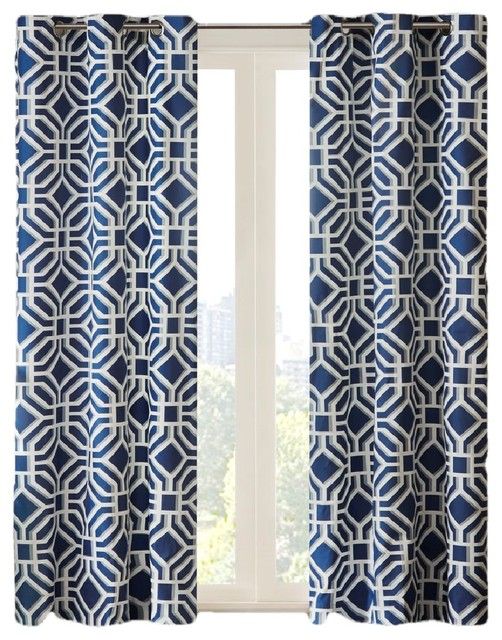 Maci Window Curtain Intended For Edward Moroccan Pattern Room Darkening Curtain Panel Pairs (View 14 of 25)