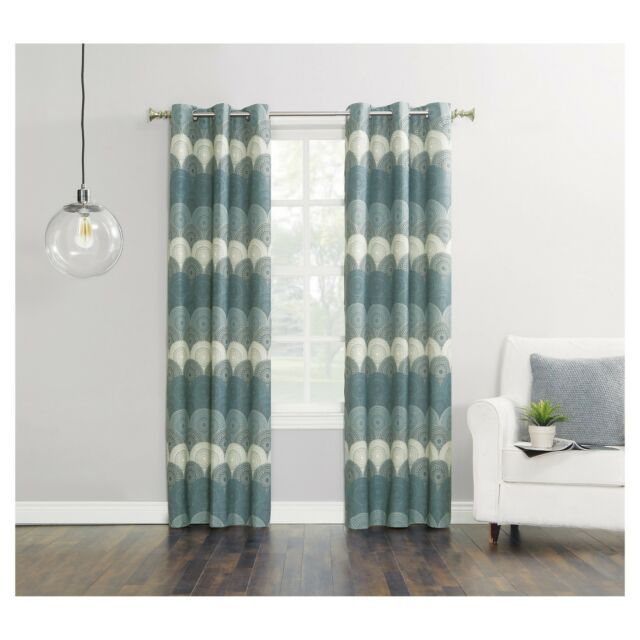Malta Thermal Lined Room Darkening Curtain Panelsun Zero Size 40" X 84"  Navy Within Easton Thermal Woven Blackout Grommet Top Curtain Panel Pairs (View 20 of 25)