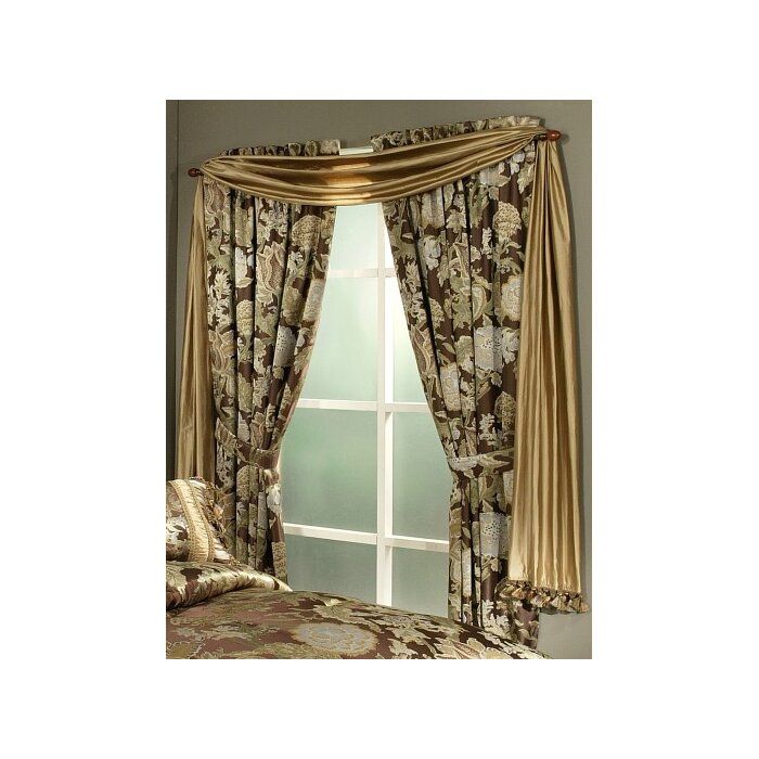 Marylou Window Floral/flower Room Darkening Rod Pocket Panel Pair Inside Caldwell Curtain Panel Pairs (View 14 of 25)