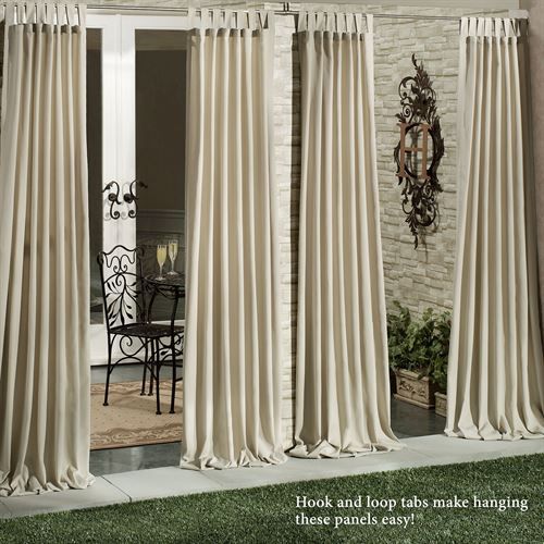 Matine Indoor Outdoor Tab Top Curtain Panels With Matine Indoor/outdoor Curtain Panels (View 2 of 25)