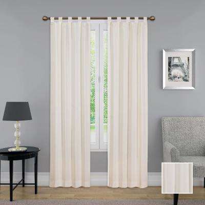 Montana Window Curtain Panel Pair In Natural – 60 In. W X 84 In (View 18 of 20)