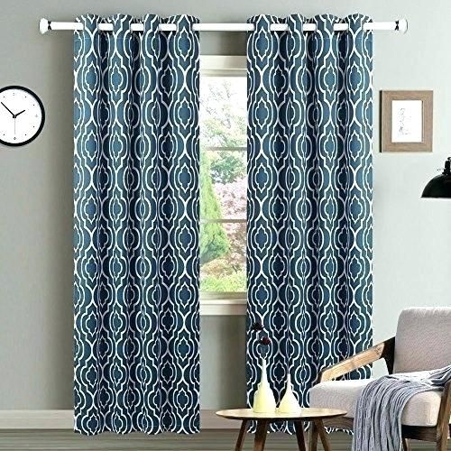 Moroccan Curtain Panels – Wpventures In Moroccan Style Thermal Insulated Blackout Curtain Panel Pairs (View 13 of 25)