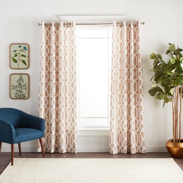 Moroccan Trellis Pattern Curtains – Home The Honoroak With Regard To Edward Moroccan Pattern Room Darkening Curtain Panel Pairs (View 22 of 25)