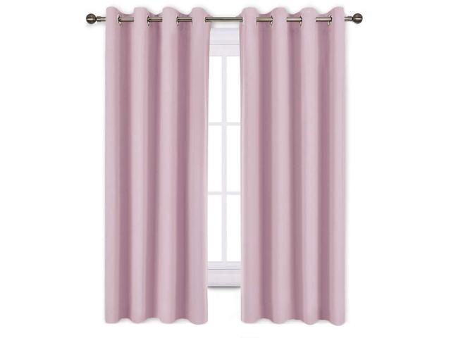 Nicetown Blackout Curtains For Girls Room – Thermal Insulated Solid Grommet  Room Darkening Panels/drapes For Girls' Bedroom (Lavender Pink=Baby Pink, In Solid Thermal Insulated Blackout Curtain Panel Pairs (View 10 of 25)