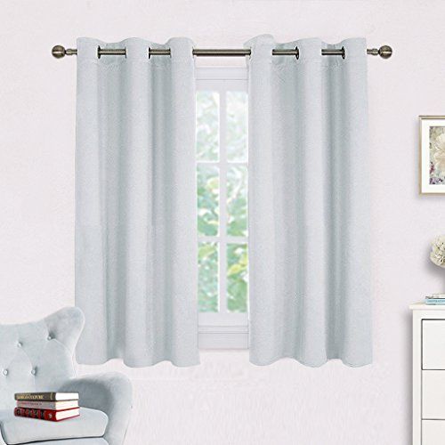 Nicetown Room Darkening Draperies Curtains Panels, Window Treatment Thermal  Insulated Grommet Room Darkening Curtains/drapes For Bedroom (2 Panels,42 Throughout Grommet Room Darkening Curtain Panels (View 17 of 25)
