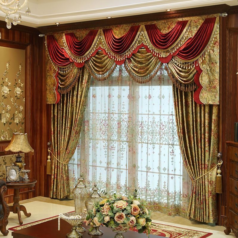Old World Swag Treatments Available Designnashville Pertaining To Luxurious Old World Style Lace Window Curtain Panels (View 9 of 25)