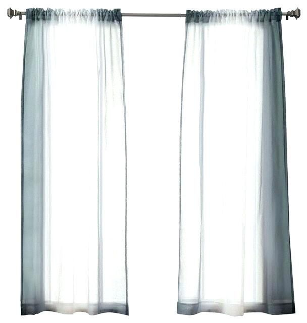 Ombre Sheer Curtains – Cyberjustice (View 4 of 25)