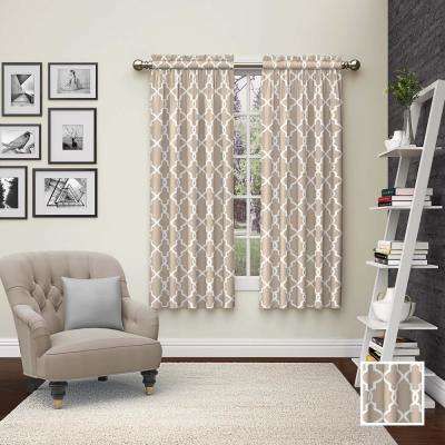Pairs To Go – Beige – Curtains & Drapes – Window Treatments With Pairs To Go Victoria Voile Curtain Panel Pairs (View 8 of 25)