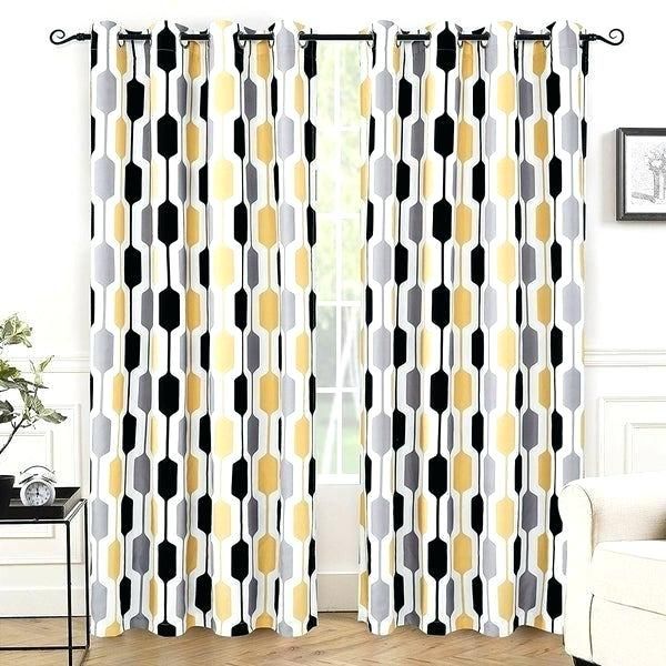 Panel Curtain Pattern – Bellate (View 21 of 25)