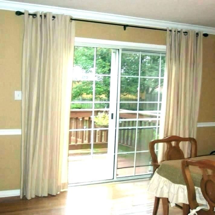 Patio Slider Curtains – Milfordlaino (View 23 of 25)