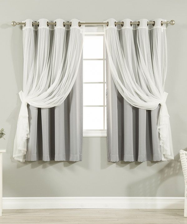 Pin On Future Home Ideas Within Ultimate Blackout Short Length Grommet Curtain Panels (View 5 of 25)