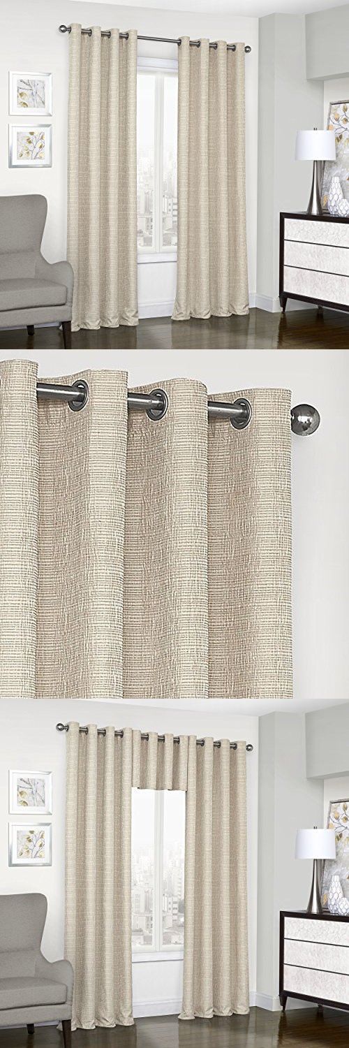 Pin On Home Decor With Eclipse Trevi Blackout Grommet Window Curtain Panels (View 15 of 25)