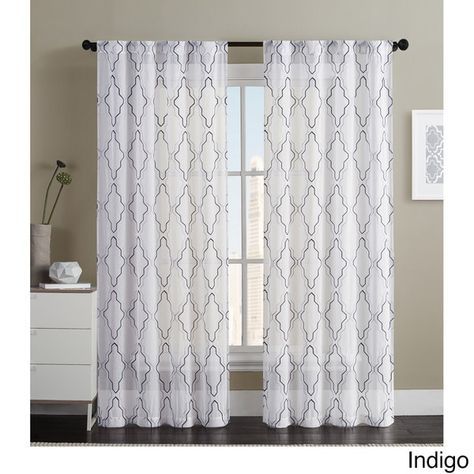 Pinterest Intended For Luxury Collection Cranston Sheer Curtain Panel Pairs (View 6 of 25)