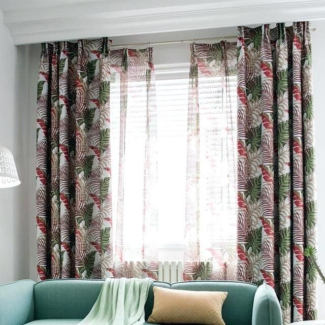 Printed Blackout Curtains – Cheriscafe With Regard To Keyes Blackout Single Curtain Panels (View 6 of 25)
