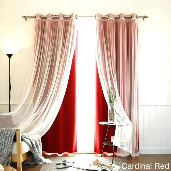 Red Blackout Curtains – Locatable In Mix And Match Blackout Blackout Curtains Panel Sets (View 16 of 25)