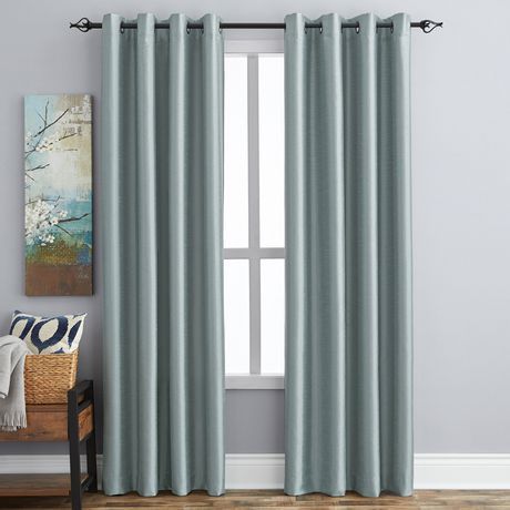 Room Darkening Curtains | Walmart Canada Throughout Caldwell Curtain Panel Pairs (View 16 of 25)