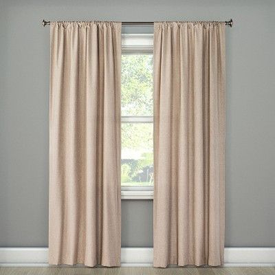 Room Essentials Lightblocking Curtain Panel | Anm | Curtains Regarding Inez Patio Door Window Curtain Panels (View 6 of 25)