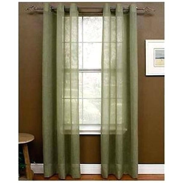 S Crushed Voile Sheer Curtains Tab Top – Coreconnections (View 21 of 25)