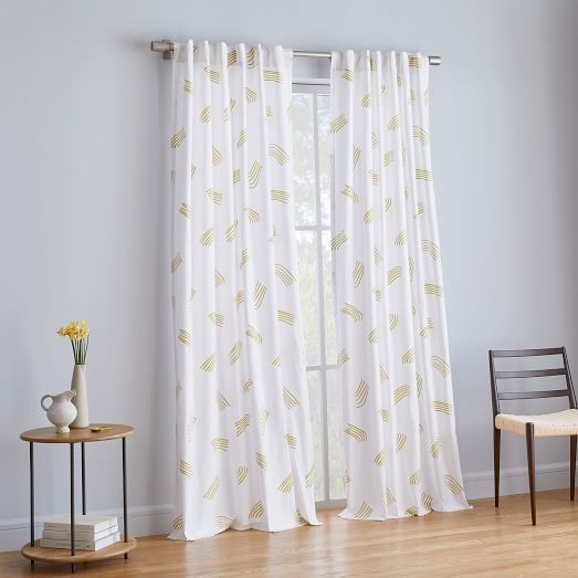 Samuji Shooting Star Curtains (Set Of 2) | Curtain In 2019 In Archaeo Jigsaw Embroidery Linen Blend Curtain Panels (View 11 of 22)
