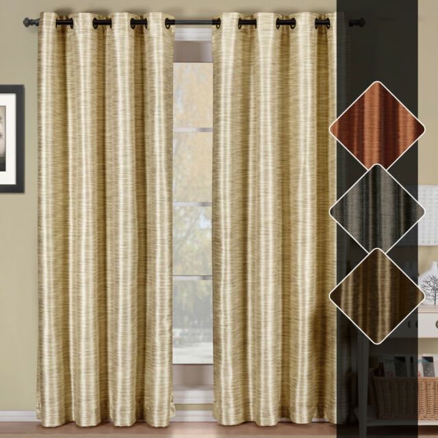 (Set Of 2) Geneva Lined Blackout Grommet Curtain Panels 104 Inches Wide  Panels Inside Lined Grommet Curtain Panels (View 9 of 25)