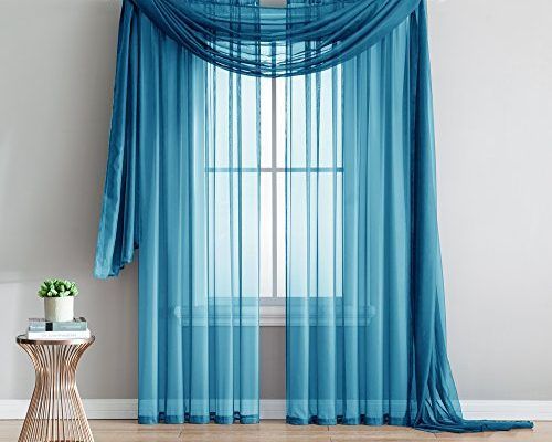 Sheer | Draperies & Curtains For Luxury Collection Monte Carlo Sheer Curtain Panel Pairs (View 11 of 25)