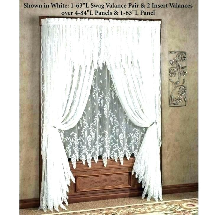 Sheer Ruffled Curtains – Mopayitforward With Regard To Sheer Voile Ruffled Tier Window Curtain Panels (View 24 of 25)