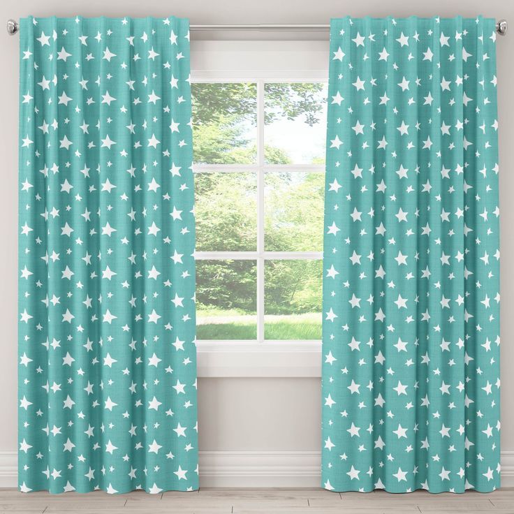 Skyline Furniture Unlined Curtains In Stars (Yellow – 63 Intended For Grainger Buffalo Check Blackout Window Curtains (View 13 of 25)