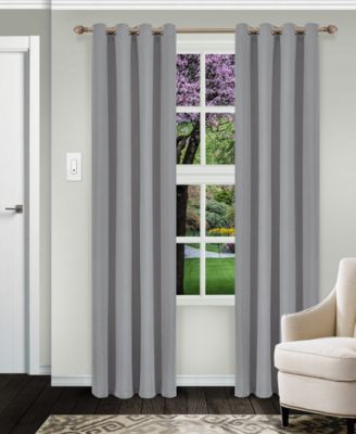 Solid Textured Blackout Curtain, Set Of 2, 52 X 63 Pertaining To Superior Solid Insulated Thermal Blackout Grommet Curtain Panel Pairs (View 6 of 25)