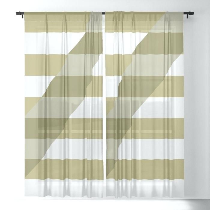 Striped Sheer Curtains – Gssstalmehra Within Montpellier Striped Linen Sheer Curtains (View 20 of 25)