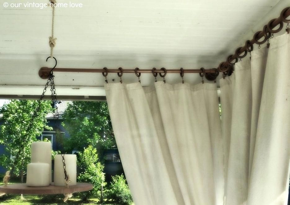 Tab Top Outdoor Curtains Summer White Indoor Outdoor Curtain Inside Matine Indoor/outdoor Curtain Panels (View 14 of 25)
