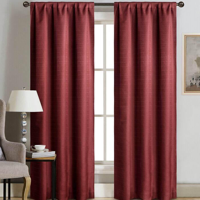 Terrazas Solid Color Blackout Grommet Curtain Panels For Blackout Grommet Curtain Panels (View 18 of 25)