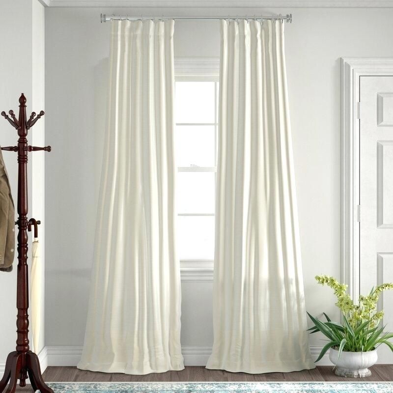 Textured Curtain Panels – Clwlighting (View 21 of 25)