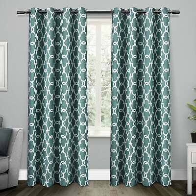 The Curated Nomad Ames Sateen Woven Blackout Grommet Top Throughout The Curated Nomad Duane Blackout Curtain Panel Pairs (View 5 of 25)