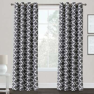 The Curated Nomad Ames Sateen Woven Blackout Grommet Top Within The Curated Nomad Duane Jacquard Grommet Top Curtain Panel Pairs (View 8 of 25)