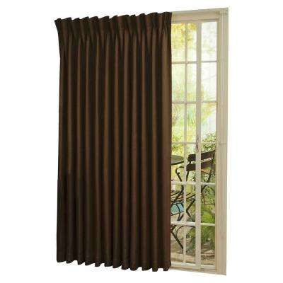 Thermal Blackout Patio Door Curtain Panel Pertaining To Eclipse Trevi Blackout Grommet Window Curtain Panels (View 25 of 25)
