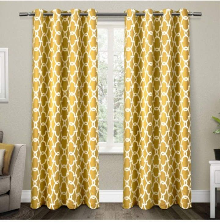 Thermal Insulated Curtains – Shopstyle In Cyrus Thermal Blackout Back Tab Curtain Panels (View 25 of 25)