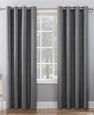 Thermal Insulated Curtains – Shopstyle Inside Geometric Print Textured Thermal Insulated Grommet Curtain Panels (View 20 of 25)