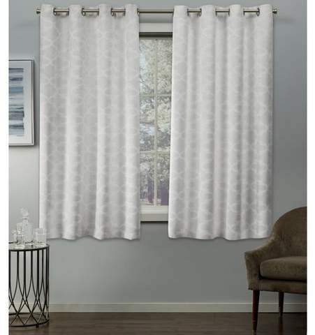 Thermal Insulated Curtains – Shopstyle With Regard To Cyrus Thermal Blackout Back Tab Curtain Panels (View 11 of 25)