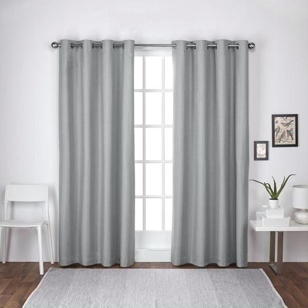 Thermal Window Curtains – Boervolk Within Raw Silk Thermal Insulated Grommet Top Curtain Panel Pairs (View 25 of 25)