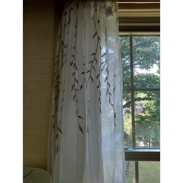 Top Product Reviews For Achim Willow Rod Pocket Window In Willow Rod Pocket Window Curtain Panels (View 24 of 25)
