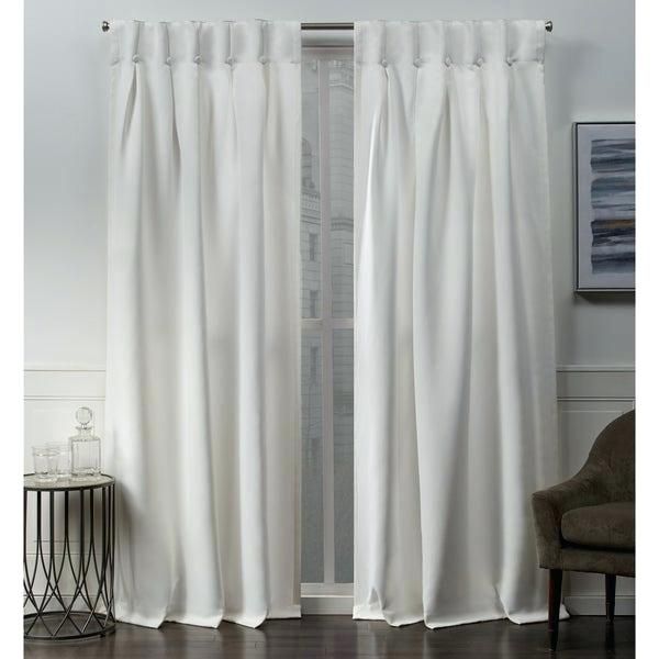Top Window Curtains – Sawazaki In Forest Hill Woven Blackout Grommet Top Curtain Panel Pairs (View 15 of 25)