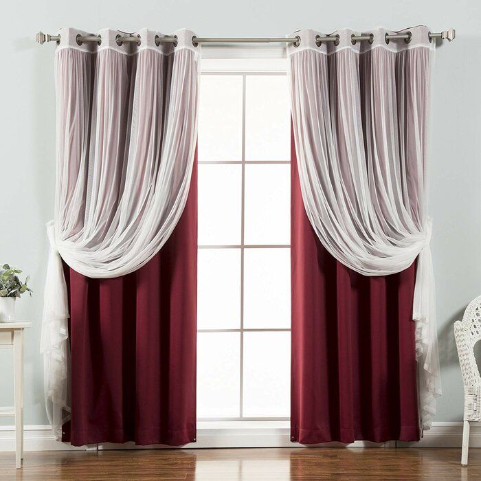 Trainor Solid Room Darkening Thermal Curtain Panels With Velvet Solid Room Darkening Window Curtain Panel Sets (View 14 of 25)