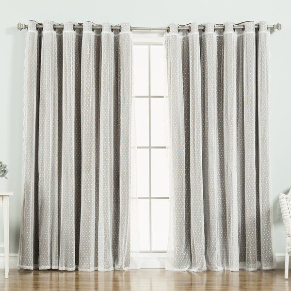 Tulle Curtains | Wayfair (View 6 of 25)