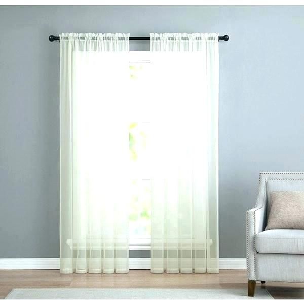 Vcny Curtains Curtain Infinity Sheer Rod Pocket Panel Pair With Regard To Infinity Sheer Rod Pocket Curtain Panels (View 7 of 25)