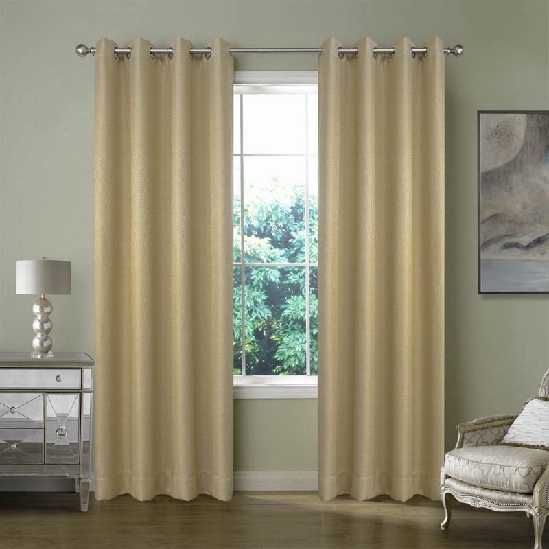 Waffle Woven Blackout Curtain Helmut In Faux Linen Blackout Curtains (View 14 of 25)