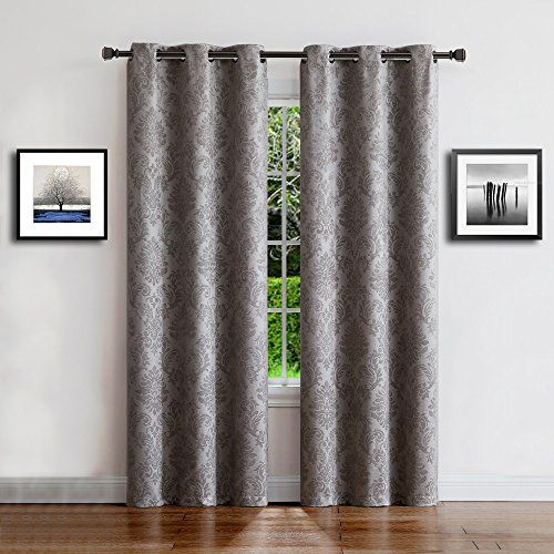 Warm Home Designs 1 Pair (2 Panels) Of Gray Insulated Regarding Solid Insulated Thermal Blackout Long Length Curtain Panel Pairs (View 25 of 25)