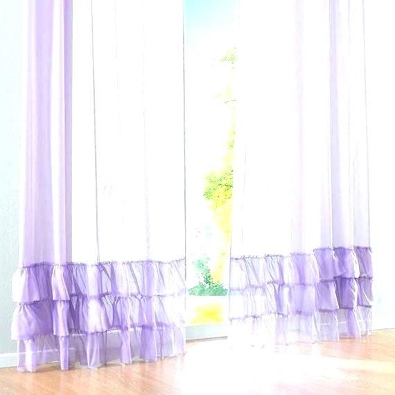 Waterfall Ruffle Curtain – Daivietgroup Inside Sheer Voile Waterfall Ruffled Tier Single Curtain Panels (View 5 of 25)
