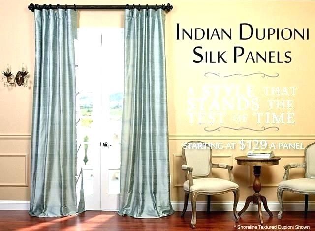 White Silk Curtain Panels – Friv100Games (View 7 of 25)
